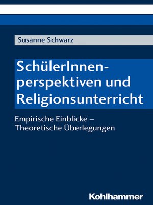 cover image of SchülerInnenperspektiven und Religionsunterricht